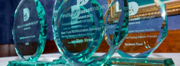 IAM Awards trophies
